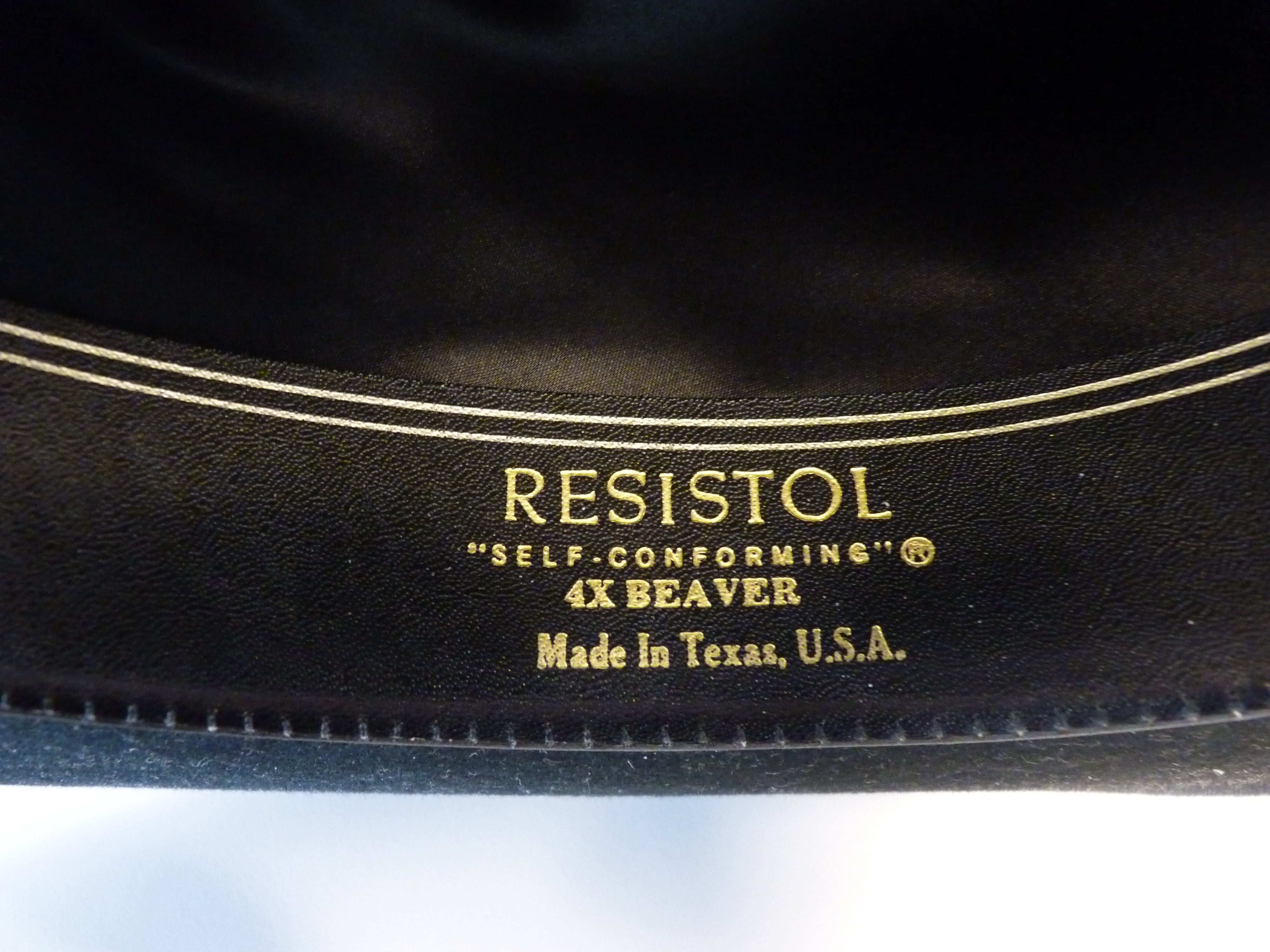 Resistol cowboy hat